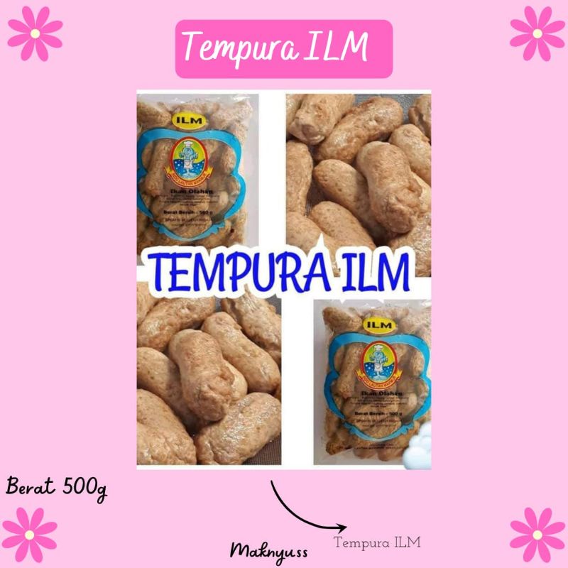 

ILM OLAHAN IKAN BENTUK TEMPURA 500GR