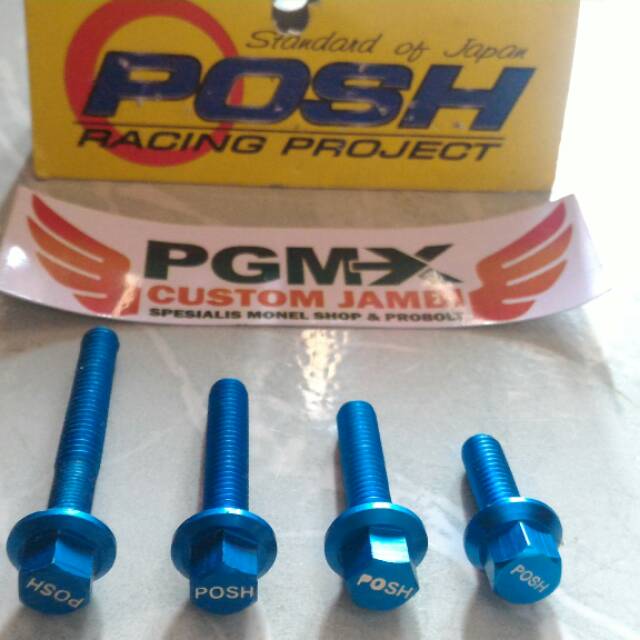 Probolt Baut Posh Original Thailand Standarisasi Jepang Ukuran 10mm Sangat Langka