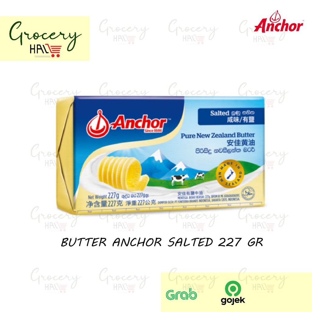 

[ KEMASAN BARU ] ANCHOR SALTED BUTTER 200 GR ( PATS )