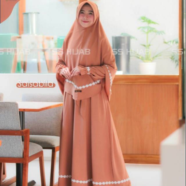 Gamis set Salsabila by ( ss hijab )
