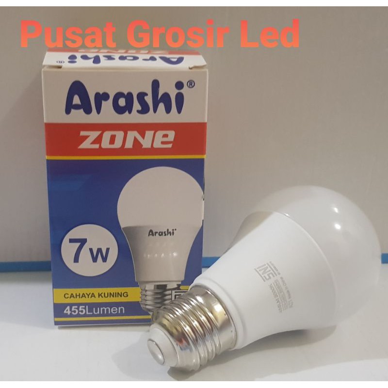 Lampu Led Arashi Zone 7 Watt Cahaya Kuning Garansi 1 Tahun