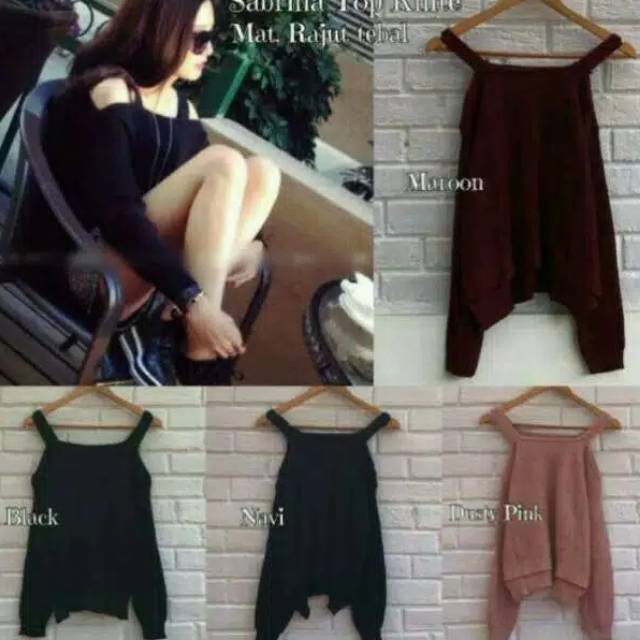 SABRINA SWEATER KOREA | GROSIR RAJUT