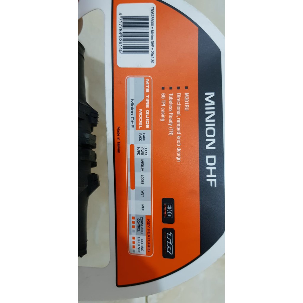 Ban Luar Minion DHF 29 x 2.30 Exo TR Tubeless Ready