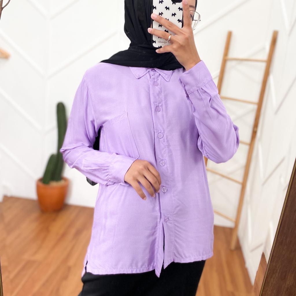 OTIC BLOUSE - blouse wanita / blouse kekinian / blouse cantik / simple blouse / blouse polos