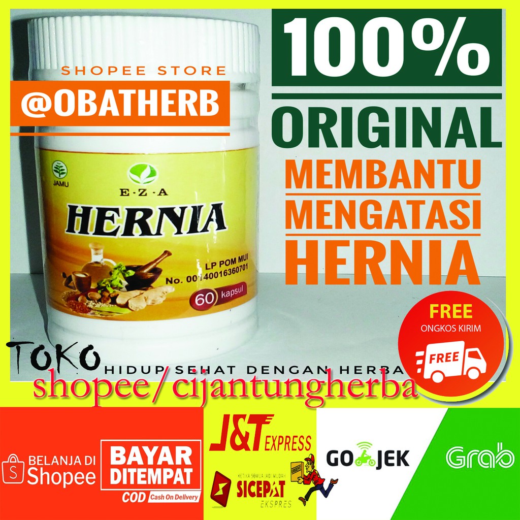  OBAT HERNIA  60 KAPSUL EFEKTIF UNTUK TURUN BEROK Shopee 