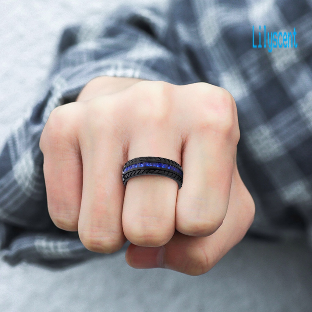 Cincin Bentuk Roda Fidget Untuk Pria Dan Wanita