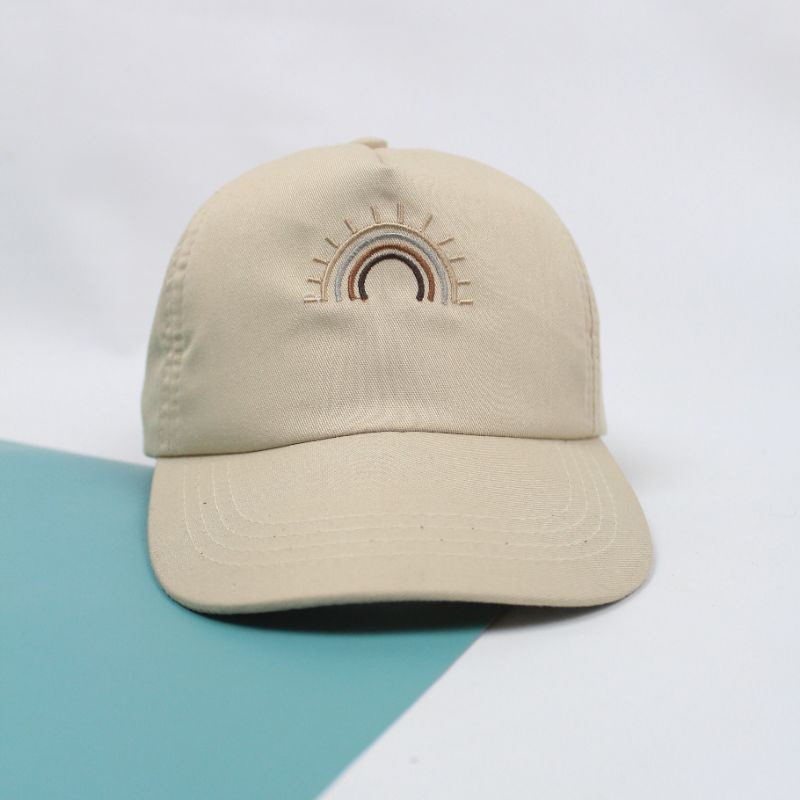 RUFFIN HAT - Topi Anak Baseball Snapback Karakter Cewek Cowok Laki Perempuan Korea Lucu Murah Bordir