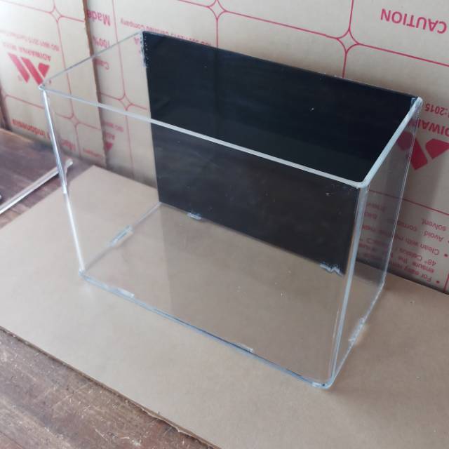 Aquarium Soliter Cupang Akrilik 20x8x15  2mm