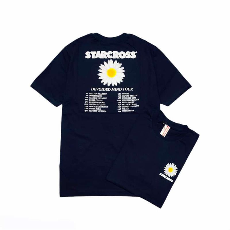 KAOS STARCROSS - T-SHIRT PRIA STARCROSS SUMMER BLACK - KAOS STARCROSS CLUB - KAOS DISTRO STARCROSS -