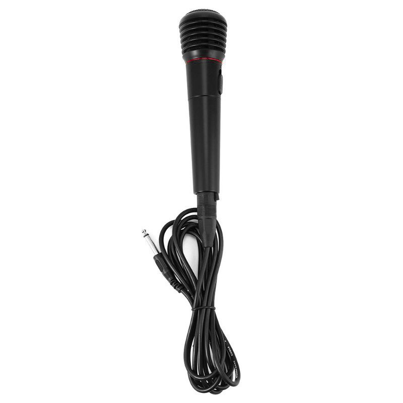 Grab Medan 2 in 1 Wireless Wired Microphone Mic Karaoke Pidato Mikrofon Profesional WM-308 Blac