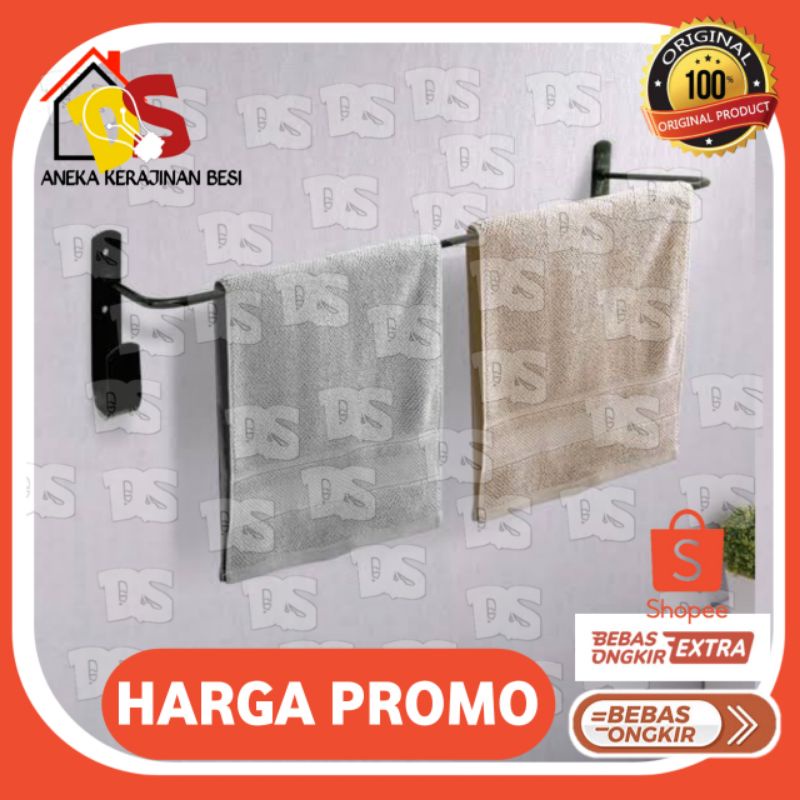 GANTUNG BAJU TEMBOK BESI