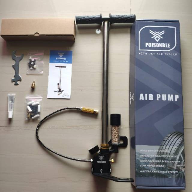 Pompa PCP murah merk AGH double filter stainless 4500psi + bonus