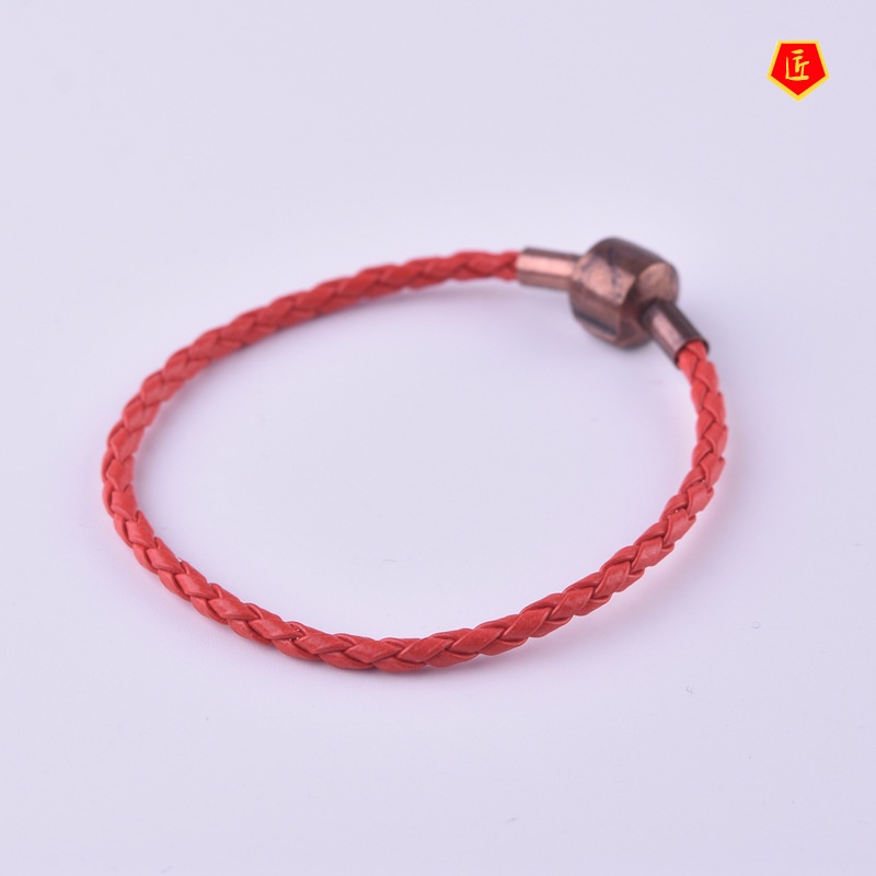 [Ready Stock]Leather Rope Universal Bracelet