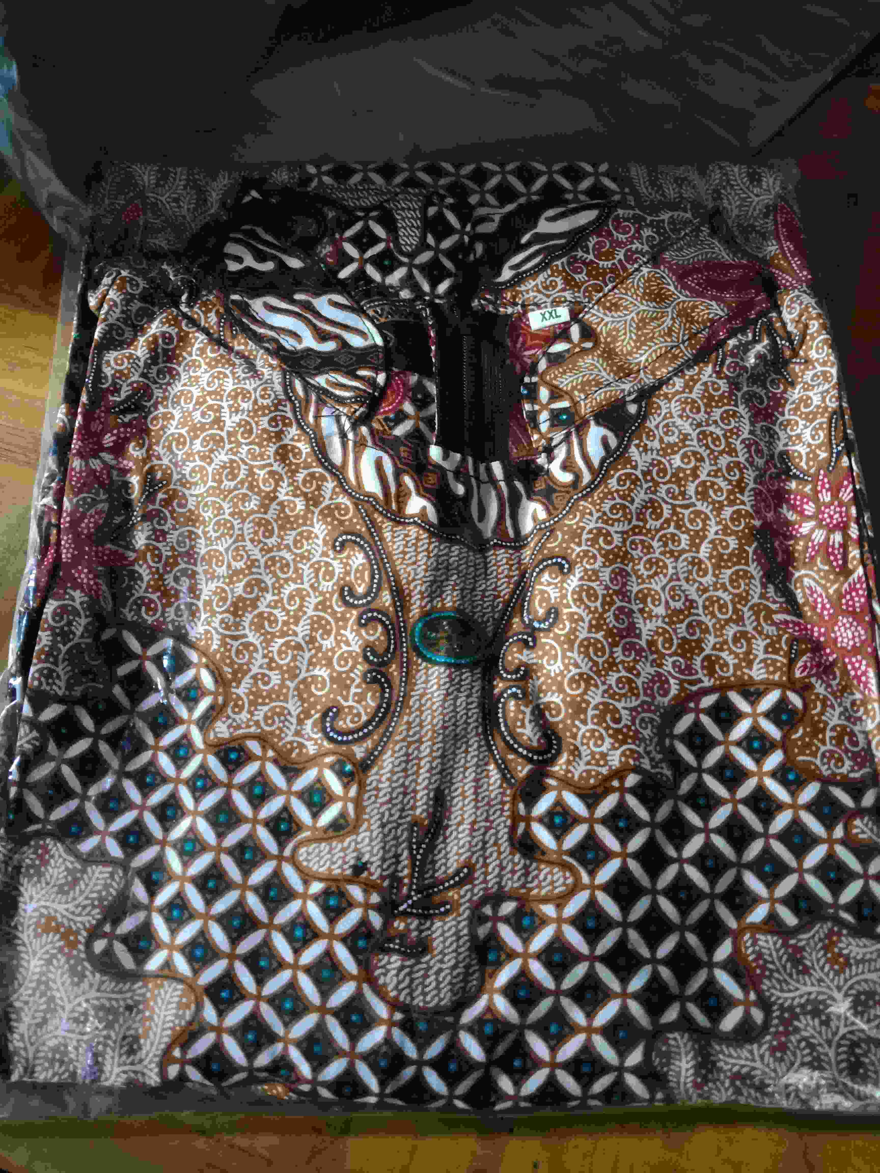 Dress Tunik Batik M L Xl Xxl