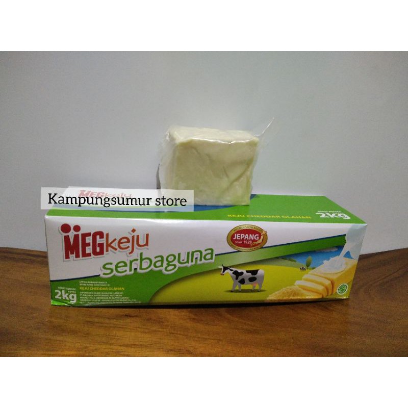 

MEG Keju Hijau Serbaguna -/+ 250 gr