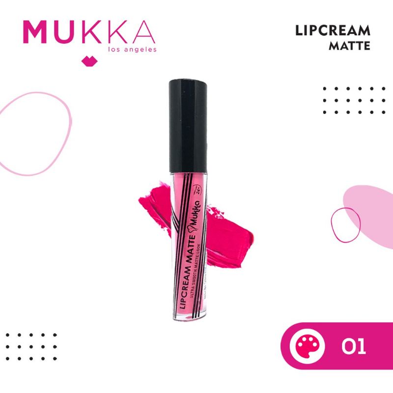 LIP CREAM MATTE BRAND MUKKA LOS ANGELES