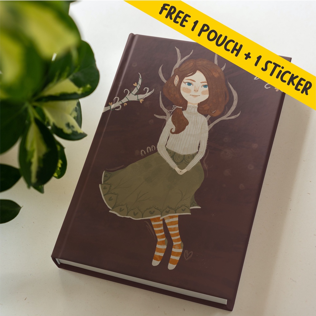 

Notebook Agenda, Polos dan dotted Cewek elf