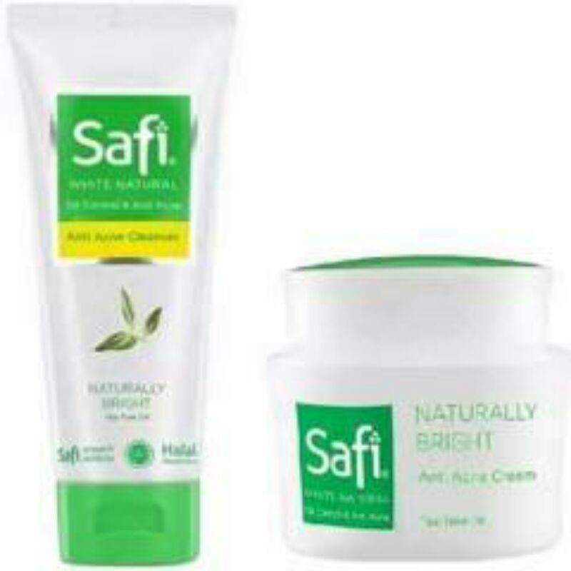 Safi Natural White Anti acne Series Cleanser, Face wash For acne