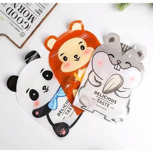STANDING POUCH ZIPLOCK BAG BENTUK HEWAN LUCU