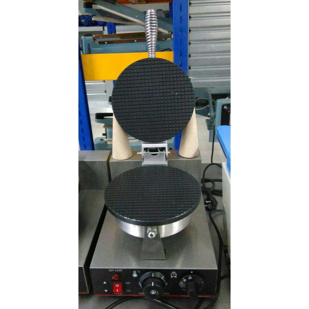 Mesin Cetak Corong Es Krim / Cone Baker Machine 1 Plate / Ice Cone