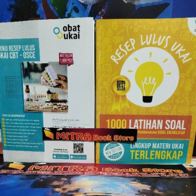 Promo Paket 2 Buku Resep Lulus Ukai Cbt Osce 1000 Latihan Soal A5 Shopee Indonesia