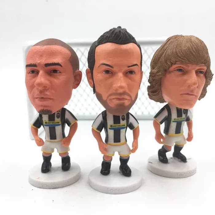 Action Figure Juventus Del Piero Nedved Trezeguet Soccerwe