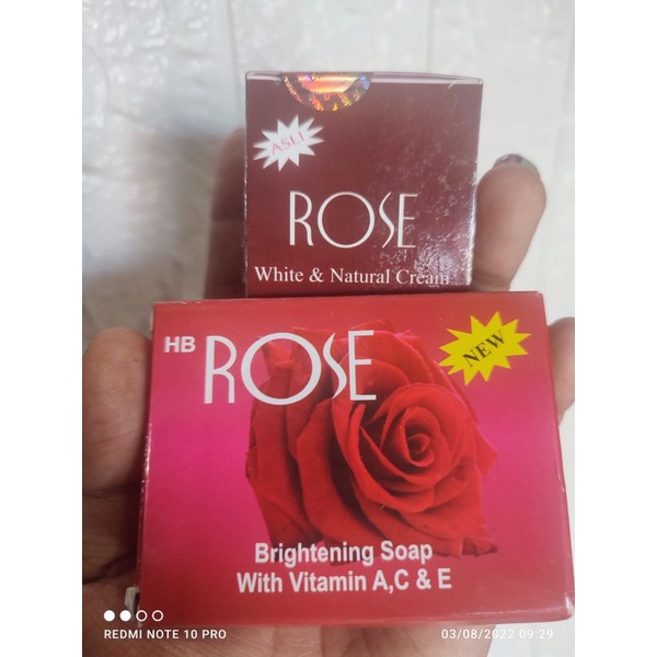 SABUN &amp; CREAM ROSE, CREAM ROSE, SABUN ROSE