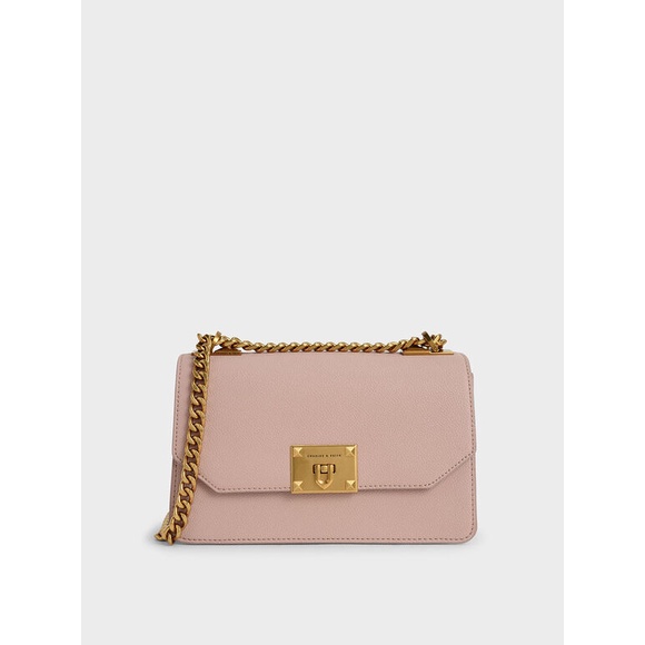 TAS bahu selempang wanita medium gold C&amp;K #8816