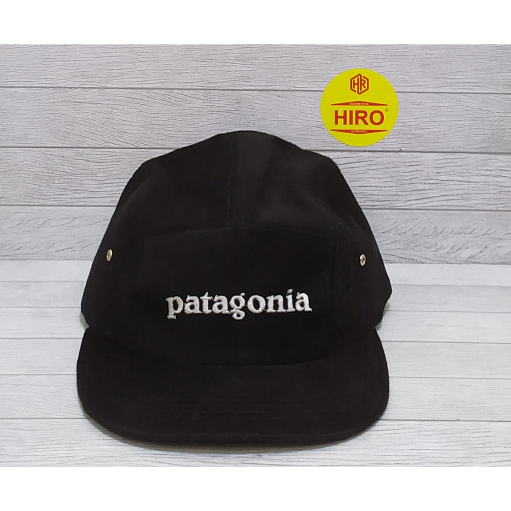 [COD]Topi Distro Pria/Topi Snapback Bordir PATAGONIA Lima panel New Model/Topi Hip-Hop Keren