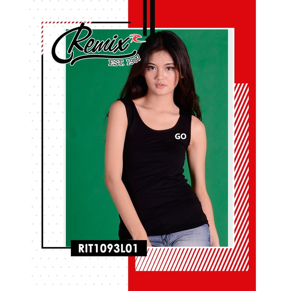 gof REMIX By (CARDINAL) TANGTOP LADIES Pakaian Dalam Singlet Wanita Underwear Tangtop Wanita Original