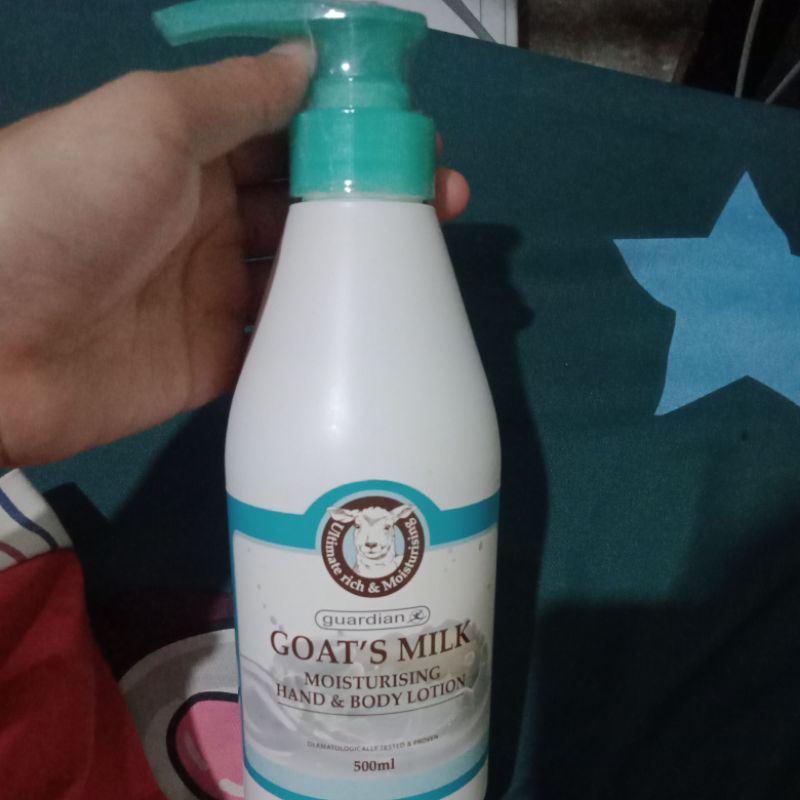guardian goat milk hand&body lotion