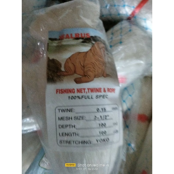 Jaring ikan atu jaring penghalau burung sawah LEBAR 6.2 METER PANJANG 90 METER