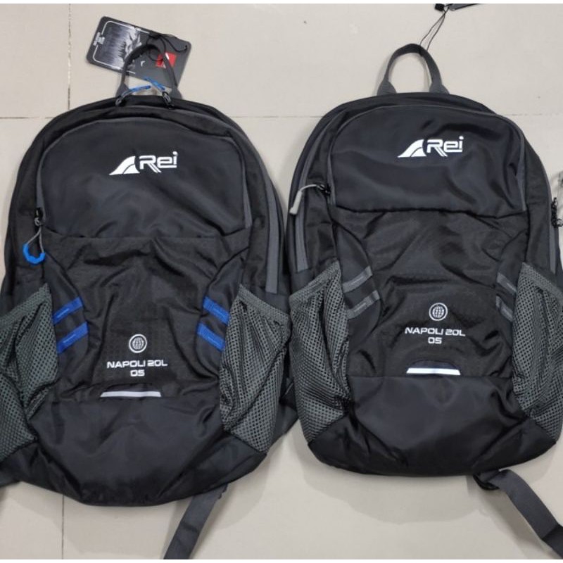 Tas Ransel Rei Napoli 20L Hitam