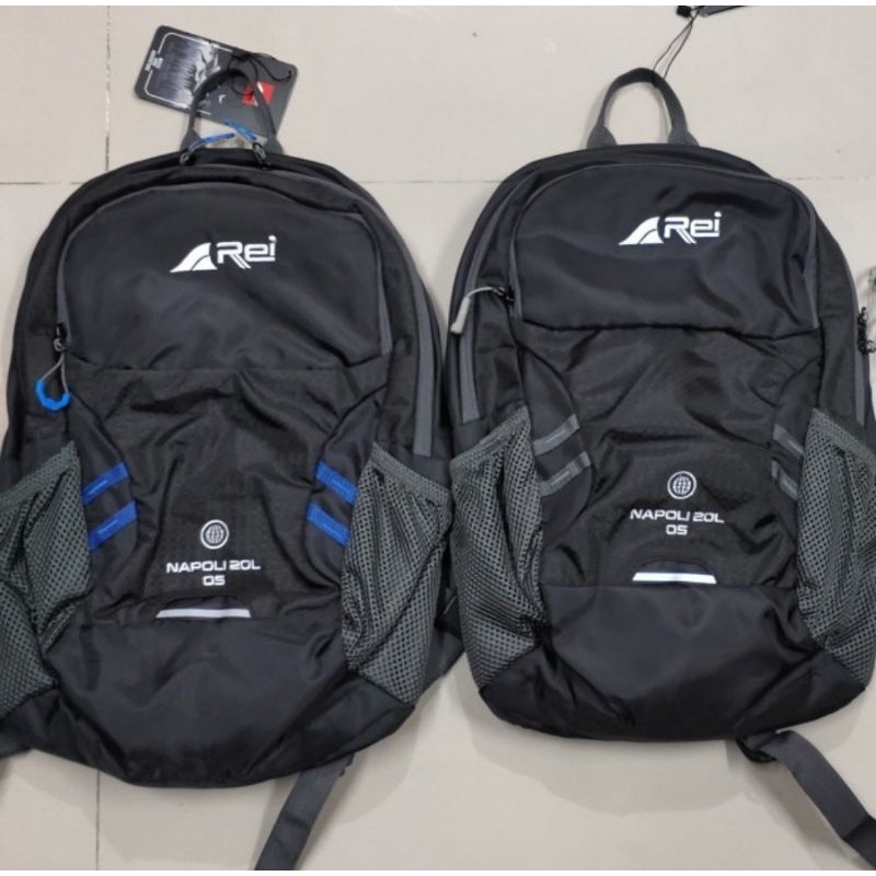 Tas Ransel Rei Napoli 20L Hitam