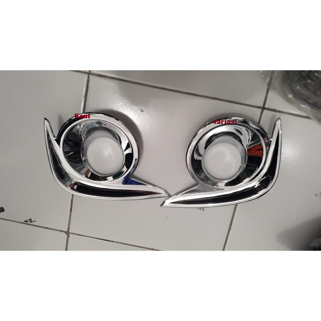 ring foglamp grand new avanza veloz 2015 - 2018 chrome