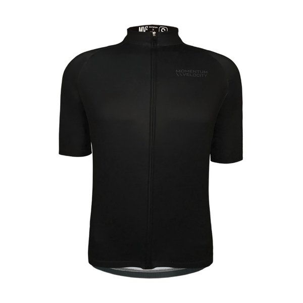 Jersey Sepeda MV2 2021 SS Cycling Jersey Basic Black