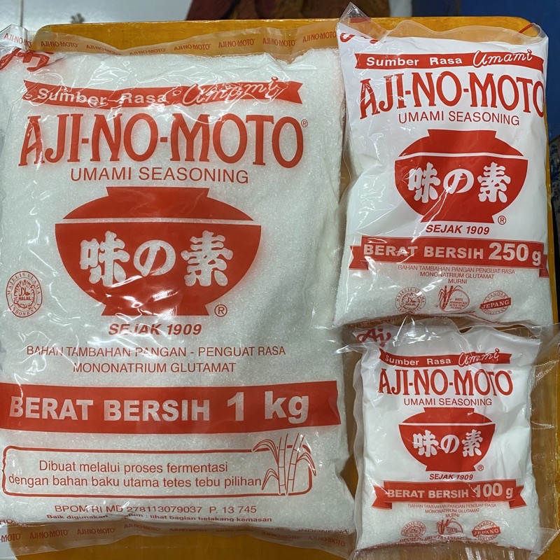 

(100gr) Ajinomoto/ Mecin/ Micin/ Sumber Rasa Umami/ Umami Seasoning/ Penambah Rasa/ Penyedap rasa