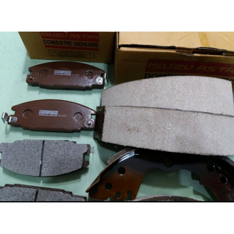 KAMPAS REM DEPAN BELAKANG PANTHER KOTAK KAPSUL ASLI