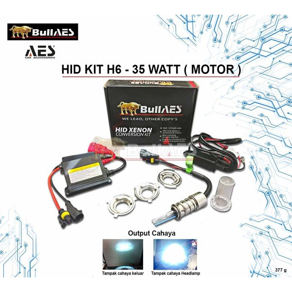 Miliki lampu HID KIT H6 MOTOR
