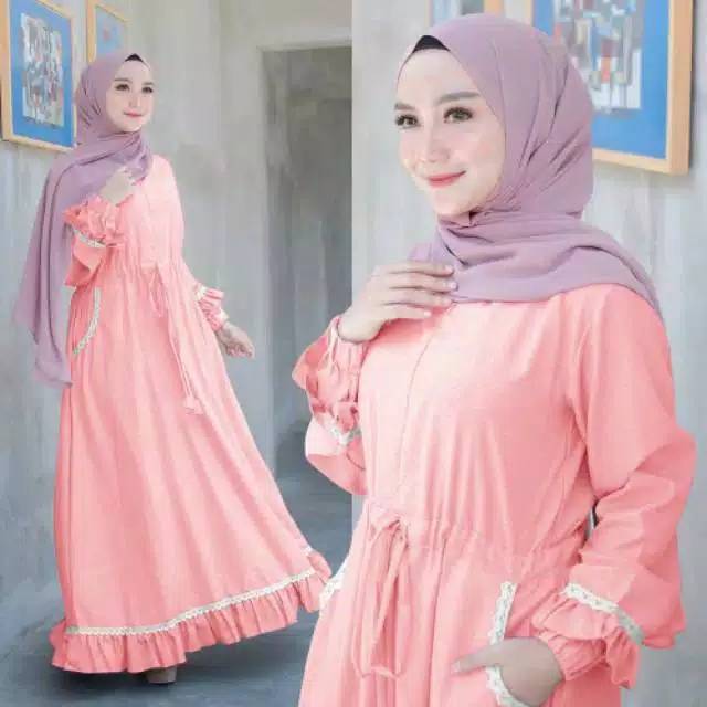 Nirmala dress baju gamis pakaian wanita fashion remaja