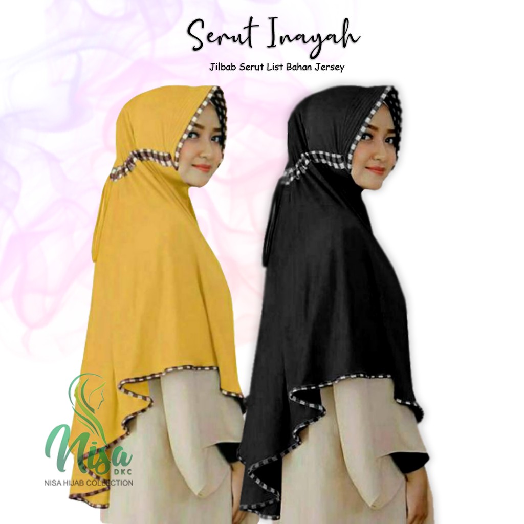 Serut Inayah Jilbab Jersey Irene Jumbo