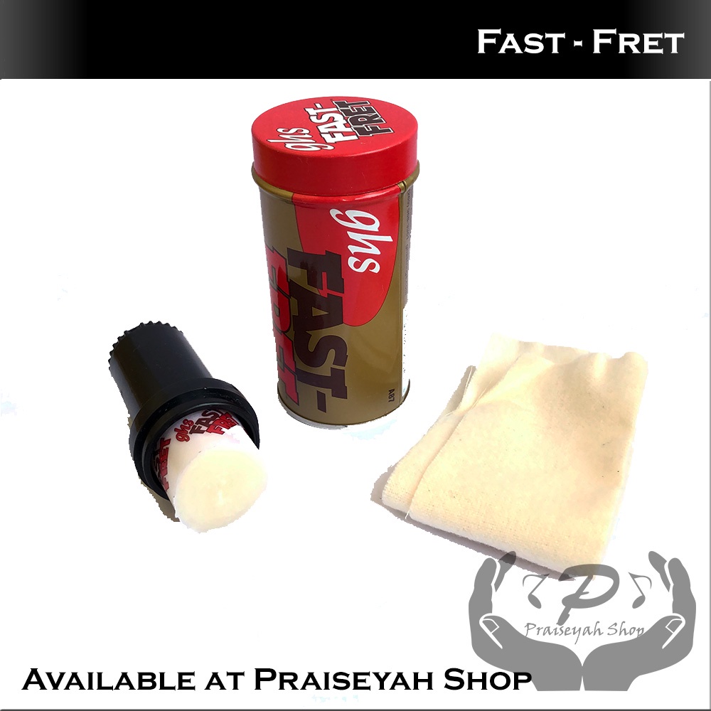 GHS Fast Fret Pembersih dan Pelumas Senar Gitar String Cleaner