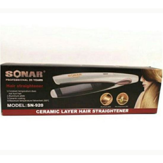 Catokan Sonar SN-920 /Catok 2in1 LURUS &amp; CURLY 100% Design ORIGINAL