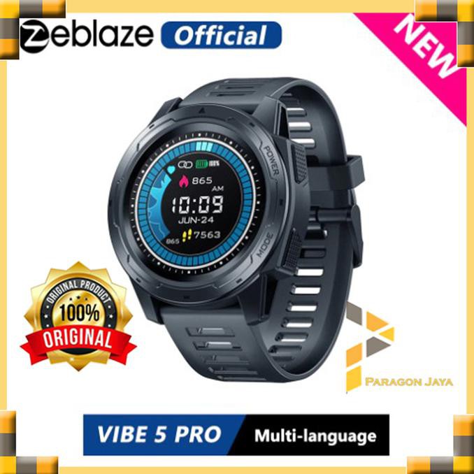 harga promo Barang bagus Zeblaze Vibe 5 Pro Touch Screen Heart Rate IPS Smartwatch Alt Vibe 3