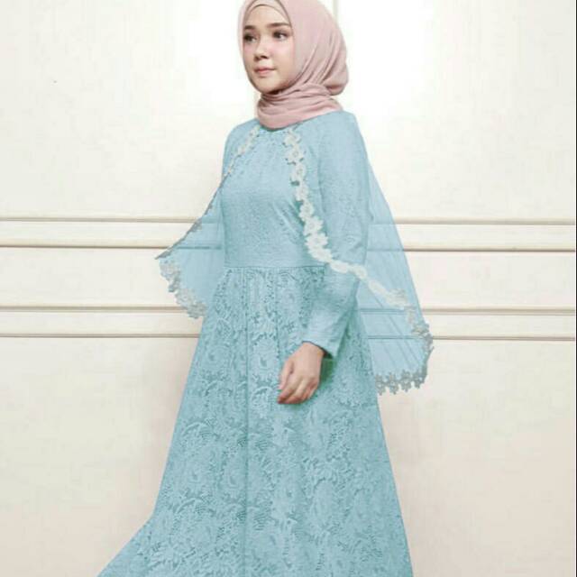 LONG MAXY FROZEN OCEAN NON PASHMINA , BHN BRUKAT KOMB FURING,CAPE NYAMBUNG BHN TILE
