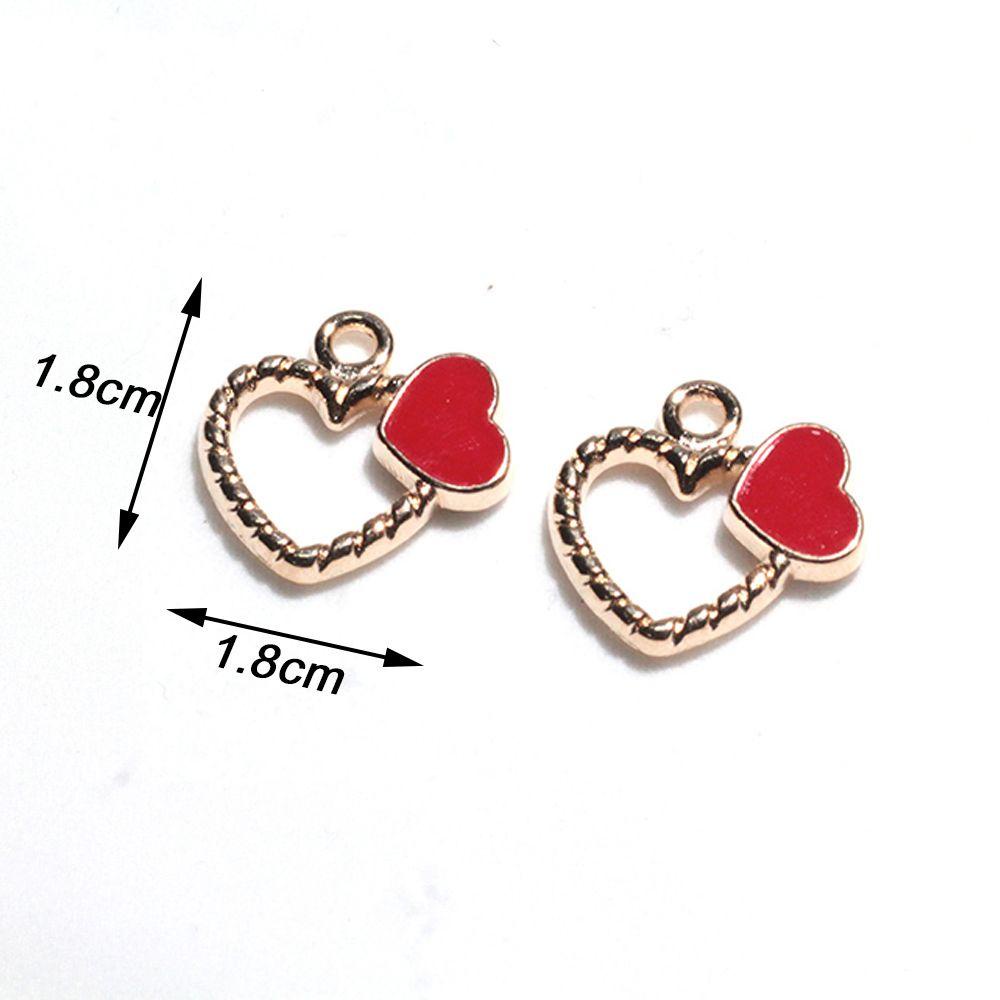 Lily 10pcs/set Liontin Gadis Anting Enamel DIY