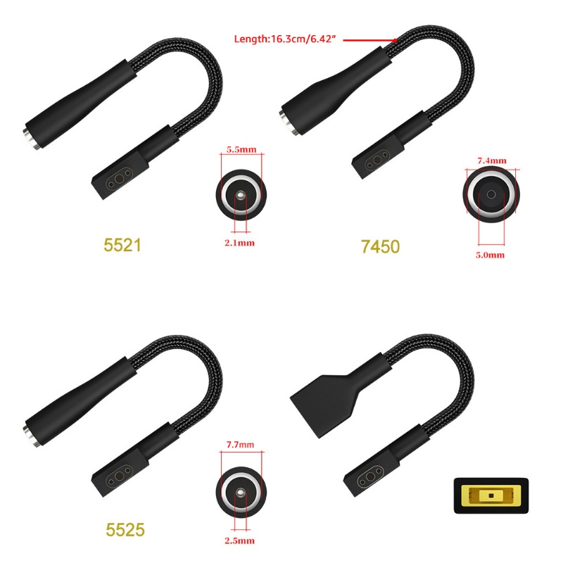 Btsg Untuk Input DC Ke Kabel Colokan Listrik 3Pin ForRazer Blade Laptop 55215525 5574pikir