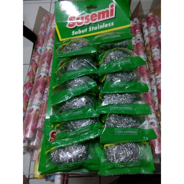 Susemi Sabut Stainless Per Lembar