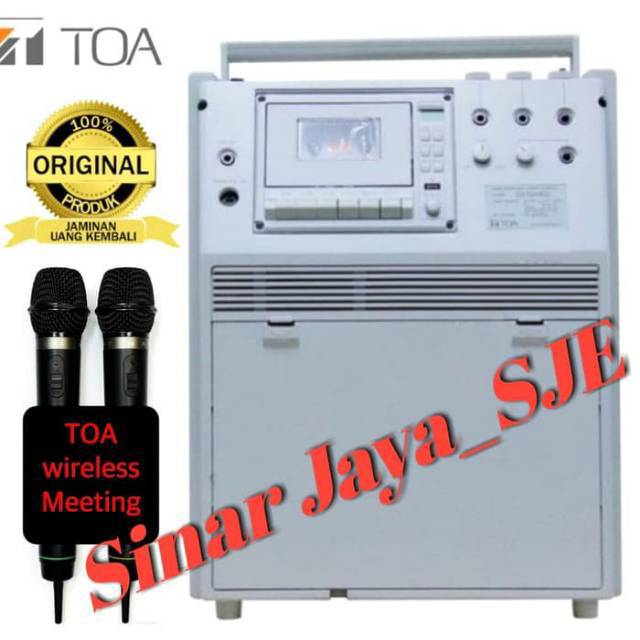 Speaker Portable wireless meeting TOA ZW-G810CU [ ORIGINAL PRODUCT ]