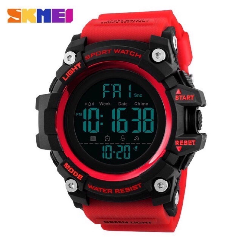 Skmei Jam Tangan Pria / 1384 Men Digital / Jam Tangan Digital LED Original / SKMEI